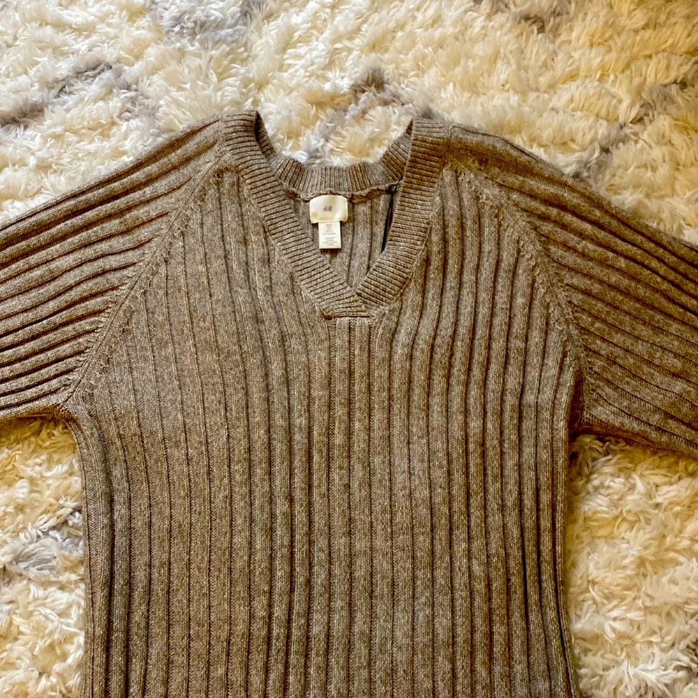 Small cozy sweater dress